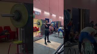 105 kg clean and jerk 🥵motivational shorts [upl. by Zandra452]