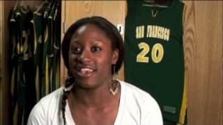 Womens Basketball Bios  20 Donnisha Taylor [upl. by Schulz479]