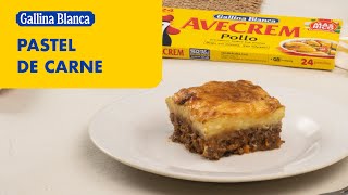 Pastel de carne ¡Una receta fácil y sabrosa 🥩 😋  Recetas Gallina Blanca [upl. by Devan675]