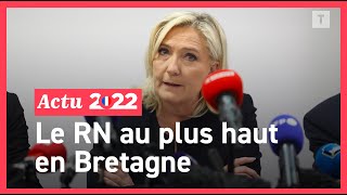 quotMarine Le Pen réalise un très bon score en Bretagnequot analyse Gilles Pennel du RN [upl. by Louella158]