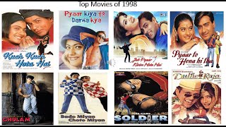 Bollywood movies 1998 [upl. by Tsenre]