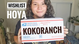 Hoya Unboxing KOKORANCH🌱 PlantMail KokoranchHoyas [upl. by Berga]