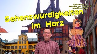 HARZ  🌄🏰😃🍹Sehenswürdigkeiten im Harz WernigerodeBlankenburg BallenstedtIlsenburgUrlaub im Harz [upl. by Aled420]