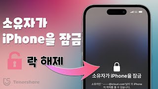 2024 소유자가 iPhone을 잠금 해제 방법  암호 없이 아이폰 활성화 잠금 해제 [upl. by Aerdnua645]