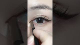 Easy trick 😀 of eyes liners unfrezzmyaccount [upl. by Norat106]