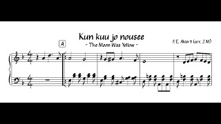 Kun kuu jo nousee  The Moon Was Yellow [upl. by Olyhs]