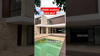 Doble escalera para llegar ala planta alta en esta casa Casa en venta con 4 recamaras y 5 baños [upl. by Sixel]