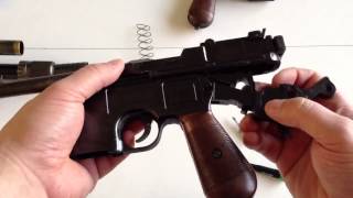 Mgc Broomhandle mauser C96 field strip [upl. by Ssirk]