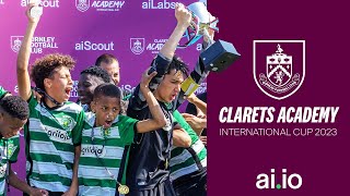 Using AI To Find Stars of the Future  CLARETS ACADEMY INTERNATIONAL CUP 2023  AiScout x Burnley FC [upl. by Reinwald]