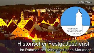 Historischer Festgottesdienst am 09092023 [upl. by Xuerd]