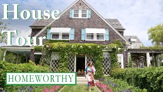 HOUSE TOUR  Inside The Restored Grey Gardens  East Hampton NY [upl. by Haliek831]