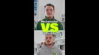 Berufebattle 2  Mechatroniker vs Elektroniker herrenknecht ausbildung elektronik mechatronik [upl. by Eradis745]