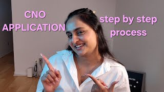 CNO application process  Step by step  College of nurses of Ontario  How to apply to CNO [upl. by Massab]