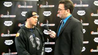 Bellator 107 Post Fight Interview Brennan Ward [upl. by Naasah992]