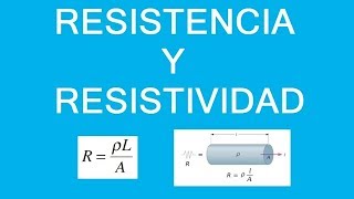 Tutorial Explicacion Resistencia y Resistividad Ejercicios resueltos [upl. by Adnawyek]