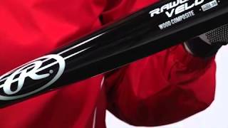 Rawlings VELO Composite Wood Bat  271MBV [upl. by Marashio812]