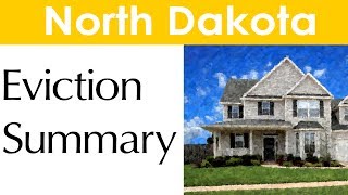 North Dakota Eviction Laws for Landlords and Tenants [upl. by Sidoon]