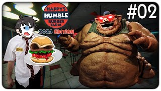 LA MIA CUCINA FA COSI SCHIFO CHE LA GENTE ESPL0DE MALE  Happys Humble Burger Farm 2024 ep02 [upl. by Ettezel459]