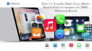 iOS 83 Transfer Music From iDevice To Computer for Free Without Jailbreak [upl. by Oeram]