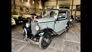 1933 Austin 104 Cabriolet offered for sale with Robin Lawton Vintage amp Classic Cars [upl. by Ahsitak6]