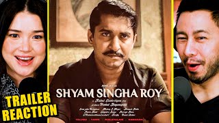 SHYAM SINGHA ROY  Nani Sai Pallavi Krithi Shetty  Trailer Reaction by Jaby Koay amp Achara Kirk [upl. by Porter]