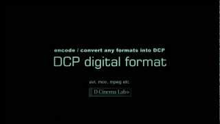 DCP conversion Mastering Distribution Any formats to DCP [upl. by Bergerac224]