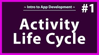 Android Studio Activity Lifecycle  How does the Android activity lifecycle work [upl. by Nickles]