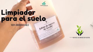 Limpiador para el suelo NATURAL Y BIODEGRADABLE Usando nueces de lavado [upl. by Aihsad]