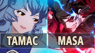 GBVSR TamaC Ferry Vs Masa Avatar Belial  High Level Gameplay [upl. by Hnao]