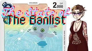 The State of the Banlist BT17  Digimon TCG [upl. by Brandice]