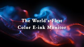 DASUNG Released the Worlds First Color Eink Monitor Paperlike Color 253inch Eyefriendly [upl. by Milena]