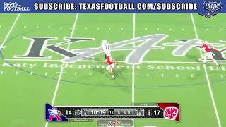 Atascocita with 21 Unanswered points in the 4th QTR to beat Katy [upl. by Jeramey]