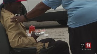 Video Parramore homeless receive food for holidays [upl. by Dever]