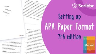 APA 7th Edition Set up an APA Format Paper in 6 Minutes  Scribbr 🎓 [upl. by Ielerol]