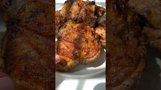 Mouthwatering GRILLED 🐔 Chicken Thighs Recipe 🤤 NEED to Try ASAP 🙌🏼 chickenrecipe grilledchicken [upl. by Anilorak]