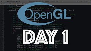 Creating A Modern OpenGL Game Engine  Day 1 [upl. by Baelbeer]