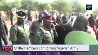 Shitte members confronting Nigerian Army [upl. by Etnaik]