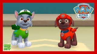 PAW Patrol Rescue Run  Marshall and Chase  Save the Day The Train [upl. by Nickolaus371]