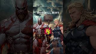 Kratos vs Thor Gods Clash in an Epic Battle of Strength [upl. by Ydaf]