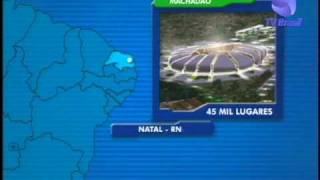 Anúncio das cidades sedes » Copa 2014 » Esportvisão [upl. by Charlot]