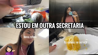 ROTINA de uma jovem aprendiz efetiva  estou em setor novo💫 [upl. by Erialc]