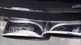 RARE TechArt Porsche Cayenne S  Walkaround Scenes Pictures [upl. by Trautman]