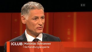 Matthias Schranner beim SRF Club  TV 17 Juli 2018 [upl. by Odlaumor]