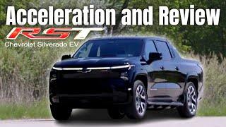 2024 Chevrolet Silverado EV RST Acceleration and Review [upl. by Anikehs]