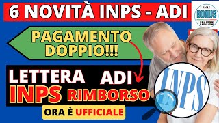 ULTIM’ORA INPS 🔴 6 NOVITÀ 👉 ASSEGNO DI INCLUSIONE 👉 LETTERE INPS 👉 BONUS 2024 👉 NASPI [upl. by Uhn]