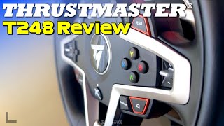 First Time Playing F1 With A Wheel  Thrustmaster T248 Review [upl. by Jonis458]