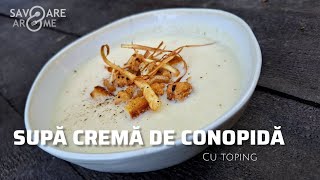 Supă cremă de conopidă  simplu și delicios [upl. by Ehcsrop]