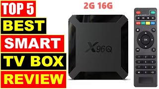 BEST Smart TV BOX In 2024  TOP 5 BEST Android TV Box [upl. by Aicyle299]