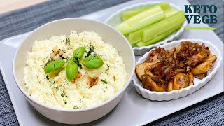 KETO WEGE  Kalafiorowe keto ziemniaki low carb [upl. by Halimaj982]