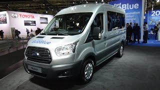 2017 Ford Transit Ecoblue  Exterior and Interior  IAA Hannover 2016 [upl. by Petuu93]